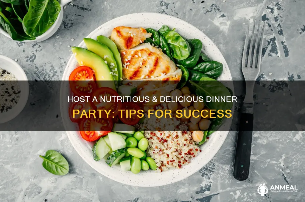 how to host a healthy dinner party
