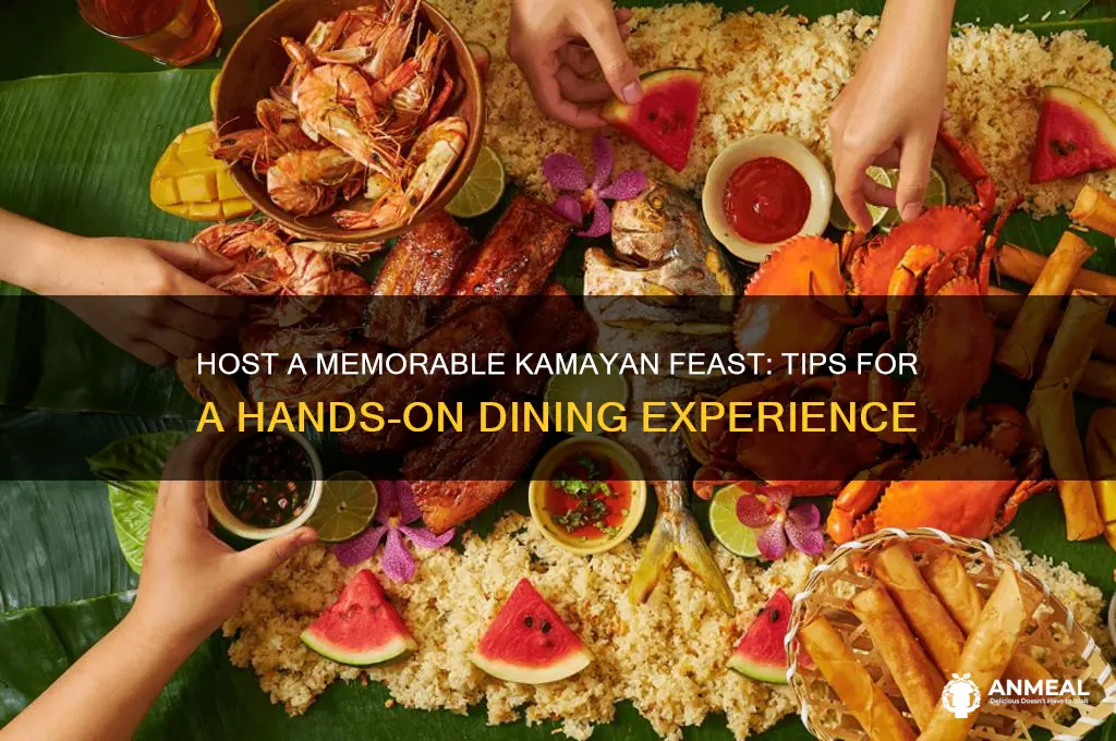 how to host a kamayan dinner