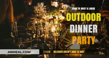 Hosting a Memorable Outdoor Dinner Party: Tips for Large Gatherings