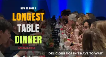 Host the Ultimate Longest Table Dinner: Tips & Tricks