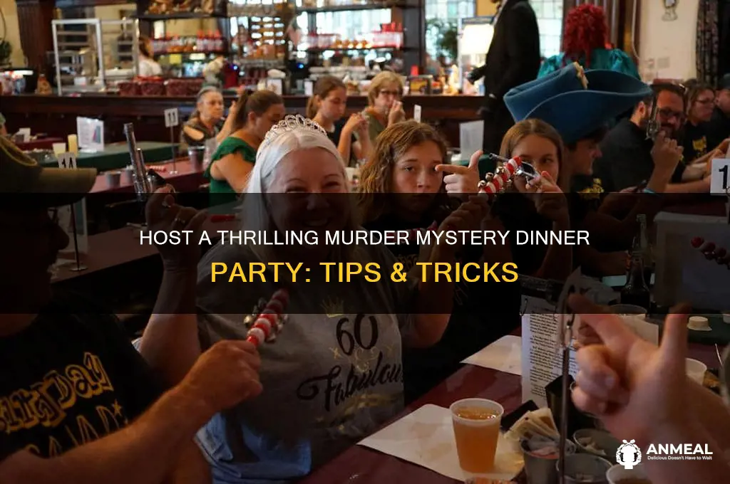 how to host a murder dinner party