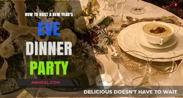 Elegant New Year's Eve Dinner Party Hosting Tips and Ideas