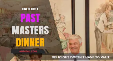 Hosting a Past Masters Dinner: Tips for an Unforgettable Evening