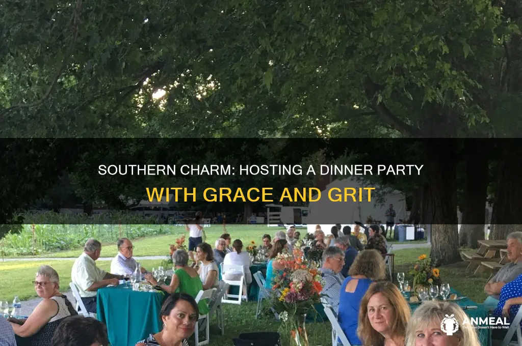 how to host a southern dinner party