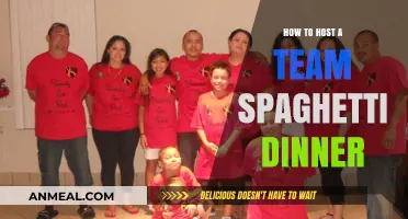 Team Bonding Over Pasta: Your Guide to Hosting a Spaghetti Dinner