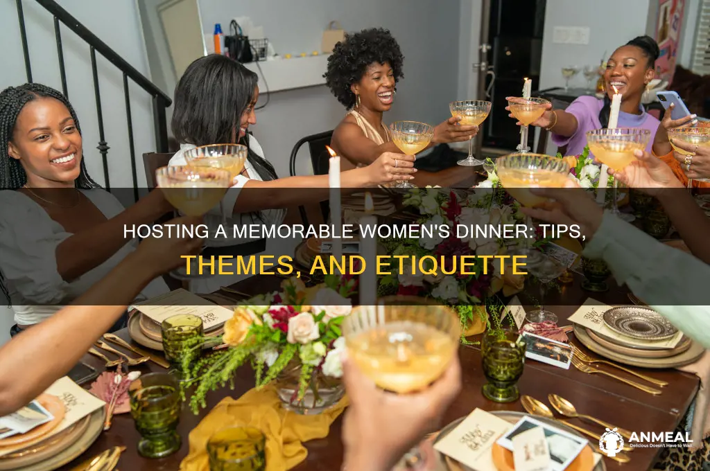 how to host a woman dinner