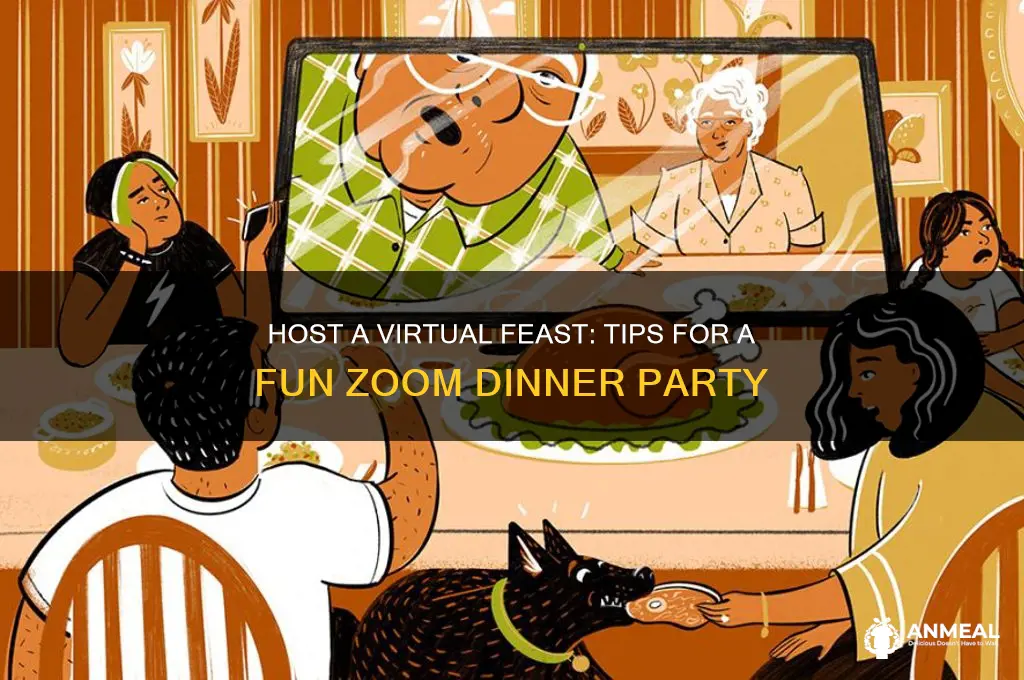 how to host a zoom dinner party