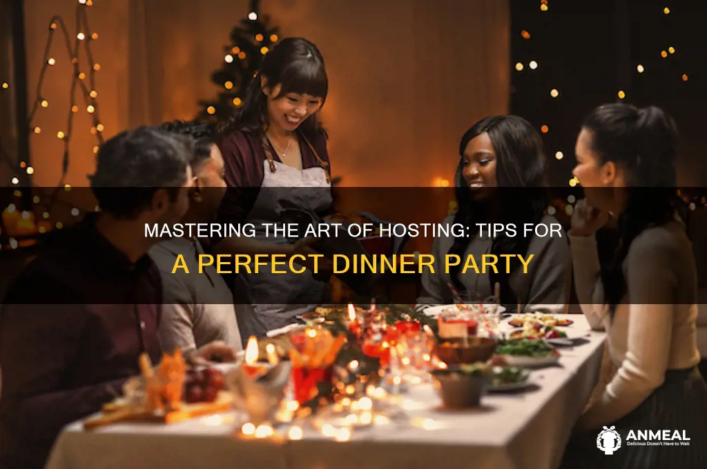 how to host dinner