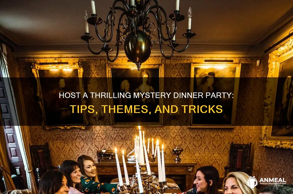 how to host mystery dinner party