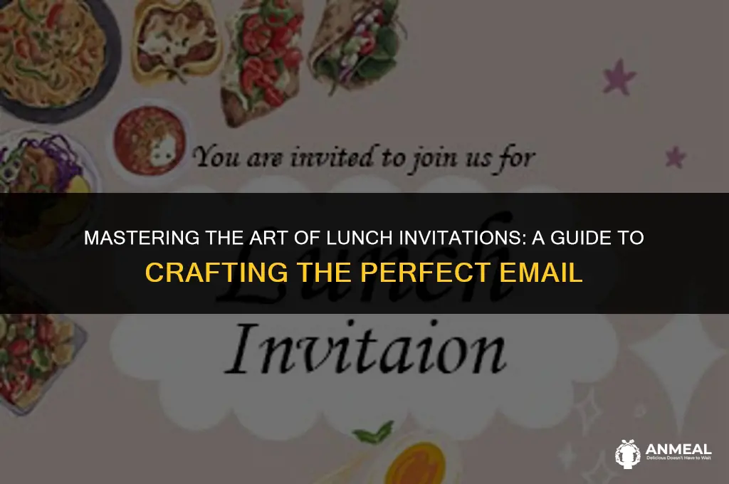 how to i put out to lunch email
