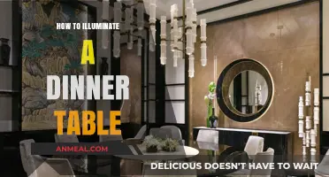 Elegant Dinner Table Lighting: Tips to Create a Warm Ambiance