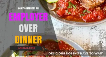 Mastering the Art of Impressing Employers During Dinner Meetings