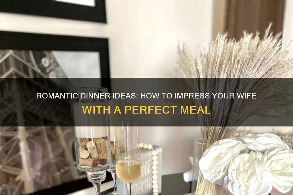 how to impress your wife with dinner