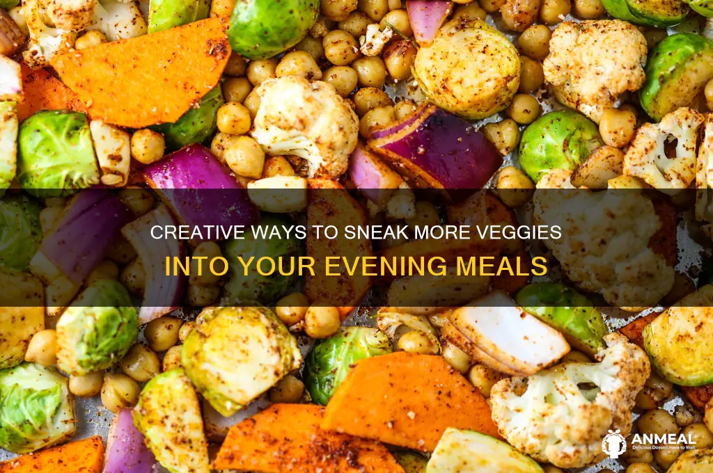 how to include vegetables in dinner