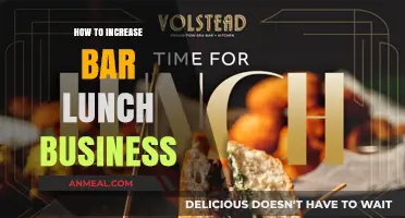Boosting Bar Lunch Business: Strategies for Success