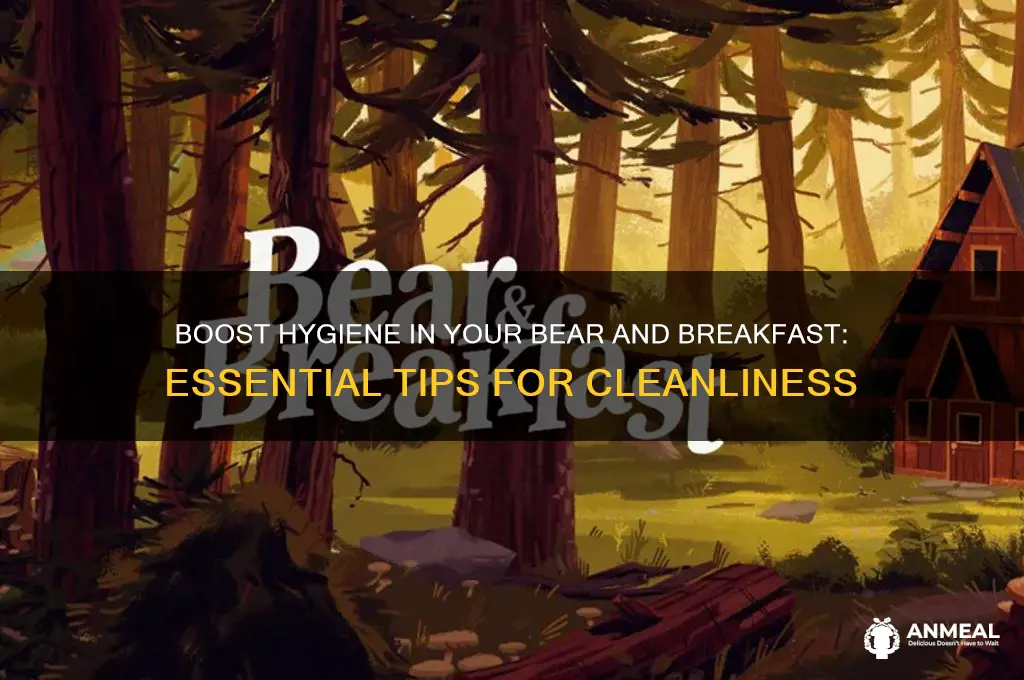 how to increase hygiene bear and breakfast