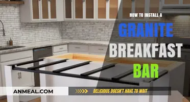 Step-by-Step Guide to Installing a Stunning Granite Breakfast Bar