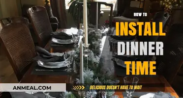 Effortless Dinner Time Setup: A Step-by-Step Installation Guide