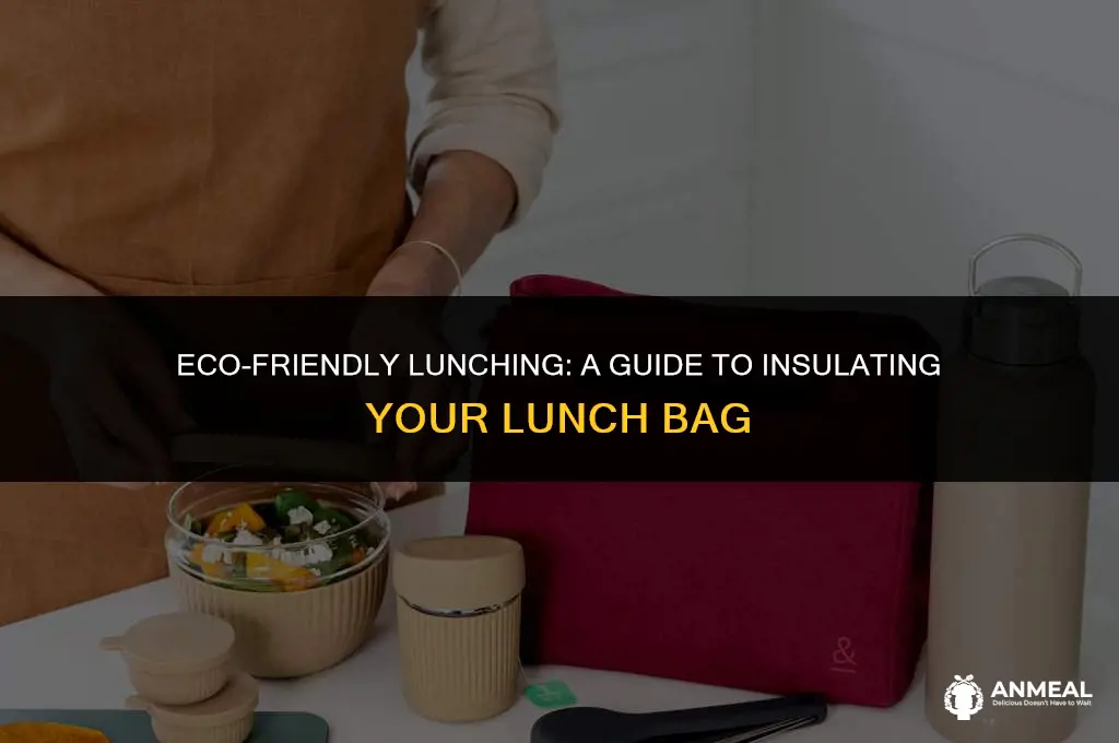 how to insulate a lunch bag