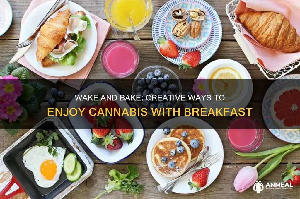 how to intake cannibus with breakfast