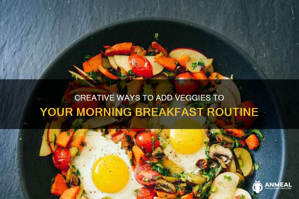 how to integrate begetables into breakfast