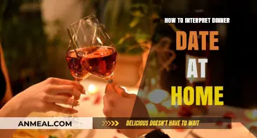 Decoding the Intimacy: How to Interpret a Dinner Date at Home
