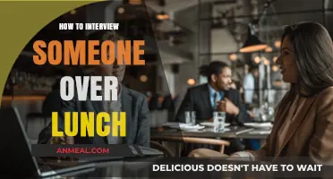 Lunchtime Chats: Mastering the Art of Casual Interviews