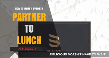 Building Partnerships Over Lunch: A Guide to Effective Invitations