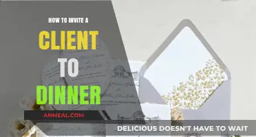 Mastering Client Relations: A Guide to Inviting Clients to Dinner