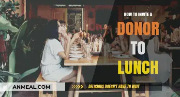 Cultivating Generosity: A Guide to Inviting Donors to Lunch