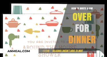 Hosting a Sim Dinner: Step-by-Step Guide to Inviting Guests