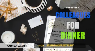 Mastering the Art of Inviting Colleagues to a Dinner Gathering