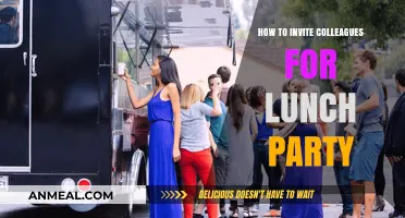 Colleagues to Cuisine: Crafting the Perfect Lunch Party Invite