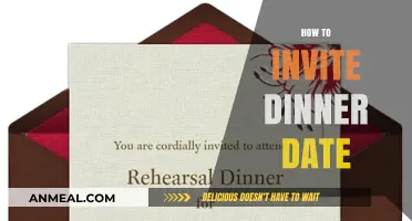 Master the Art of Inviting Someone to a Dinner Date