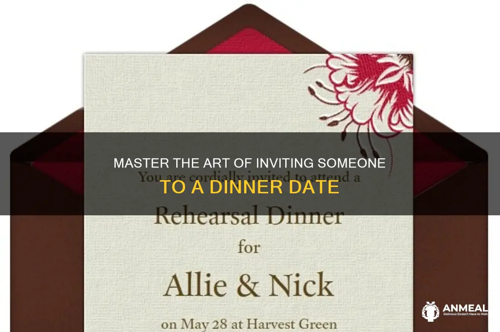 how to invite dinner date