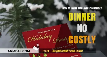 Budget-Friendly Tips for Inviting Employees to a Holiday Dinner