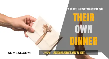 Hosting Made Easy: How to Invite Guests to Pay for Their Own Dinner