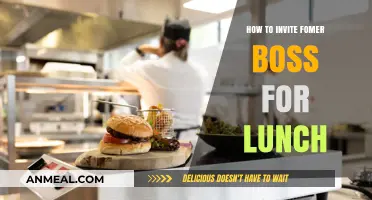 Reconnecting Professionally: Inviting Your Former Boss to Lunch