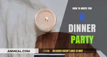 Mastering the Art of Inviting Guests to Your Dinner Party
