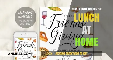 Host a Memorable Lunch: Tips to Invite Friends Over