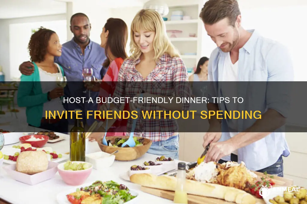 how to invite friends to dinner without paying