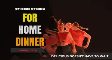 Hosting a Warm Home Dinner for Your New College Friends