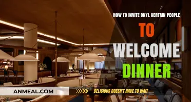 Exclusive Welcome Dinner: Tips for Inviting the Right Guests