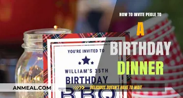 Effortless Tips for Inviting Guests to Your Birthday Dinner Celebration