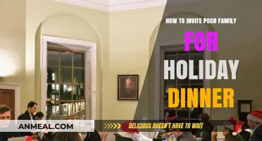 Inclusive Holiday Hosting: Welcoming Less Fortunate Families to Your Dinner Table