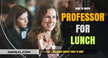 Building Bridges Over Lunch: A Guide to Inviting Your Professor