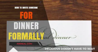 Mastering the Art of Formal Dinner Invitations: A Step-by-Step Guide