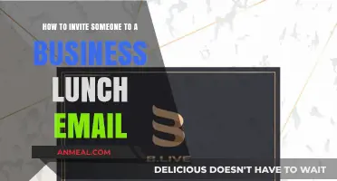 Mastering the Art of Inviting Colleagues to a Business Lunch