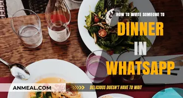 Mastering the Art of Inviting Friends to Dinner via WhatsApp