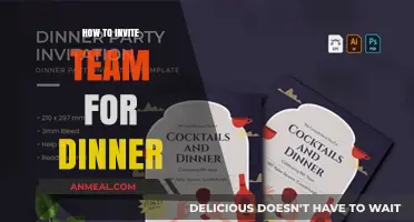 Hosting Your Team: A Guide to Planning the Perfect Dinner Invitation